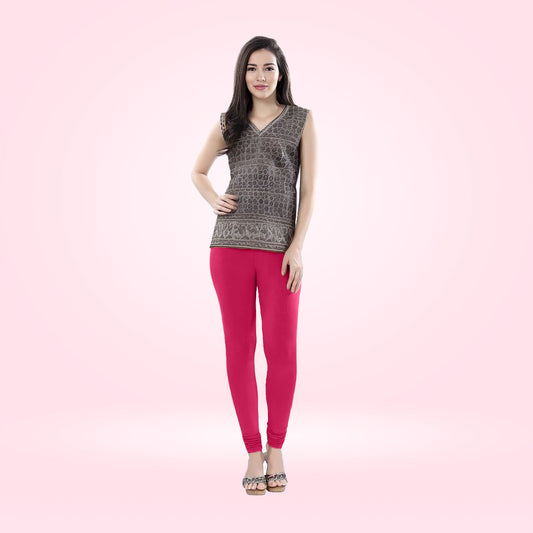 Elegant Cotton Lycra Churidar Leggings for Women - Rani