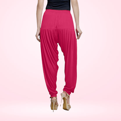 Luxuriously Soft Viscose Rayon Patiala Pants for Women - Rani