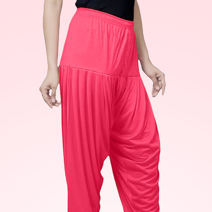 High-Quality Viscose Rayon Patiala pants with Traditional Charm - Carrot