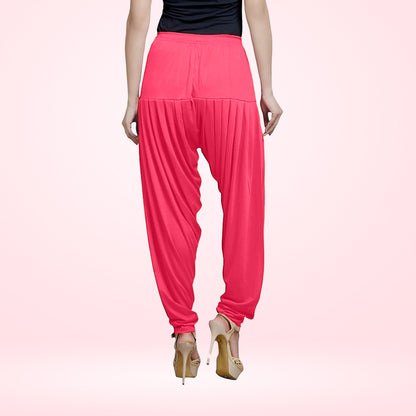 High-Quality Viscose Rayon Patiala pants with Traditional Charm - Carrot