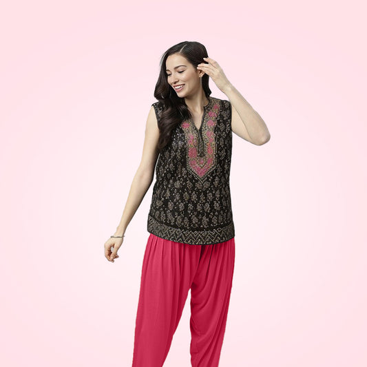 Durable and Comfortable Viscose Rayon Patiala Pants for Women - Midrose